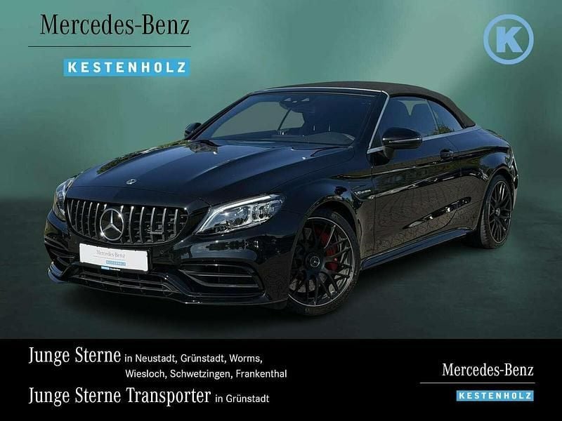 Obsidianschwarz Gebraucht 2023 Mercedes C63S AMG AMG Cabrio | 83.880 € (Etwas zu teuer) - Bild 1/4