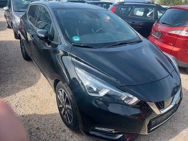 Schwarz Gebraucht 2018 Nissan Micra N-Connecta Kleinwagen | 9.500 € (Guter Preis) - Bild 1/4