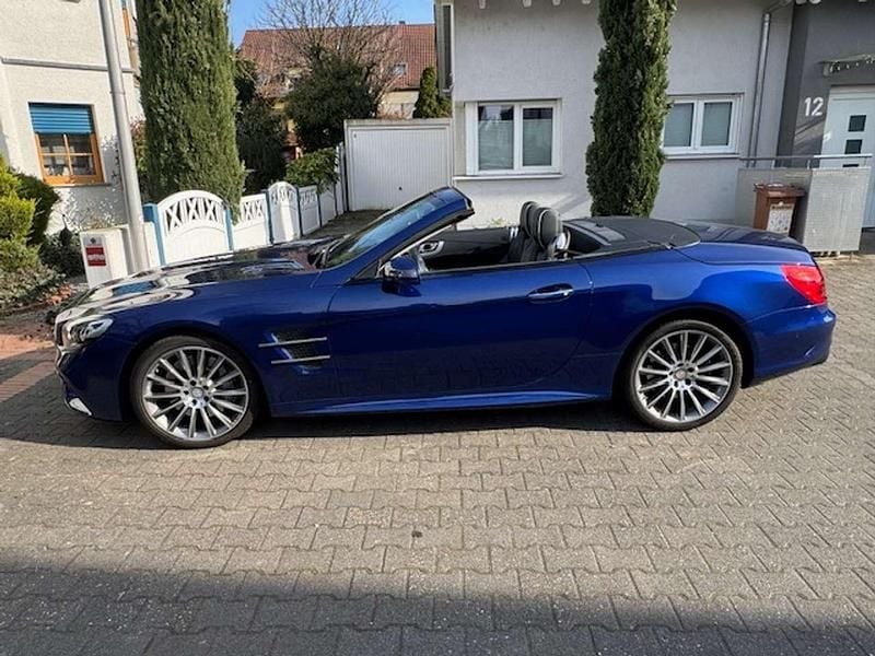 Gebraucht Mercedes SL400 367 PS (269 kW) 2016 Blau Cabrio