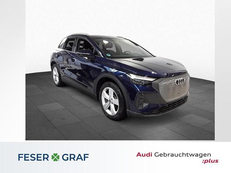 Navarrablau metallic Gebraucht 2022 Audi Q4 e-tron Comfort SUV | 26.890 € (Fairer Preis) - Bild 1/4