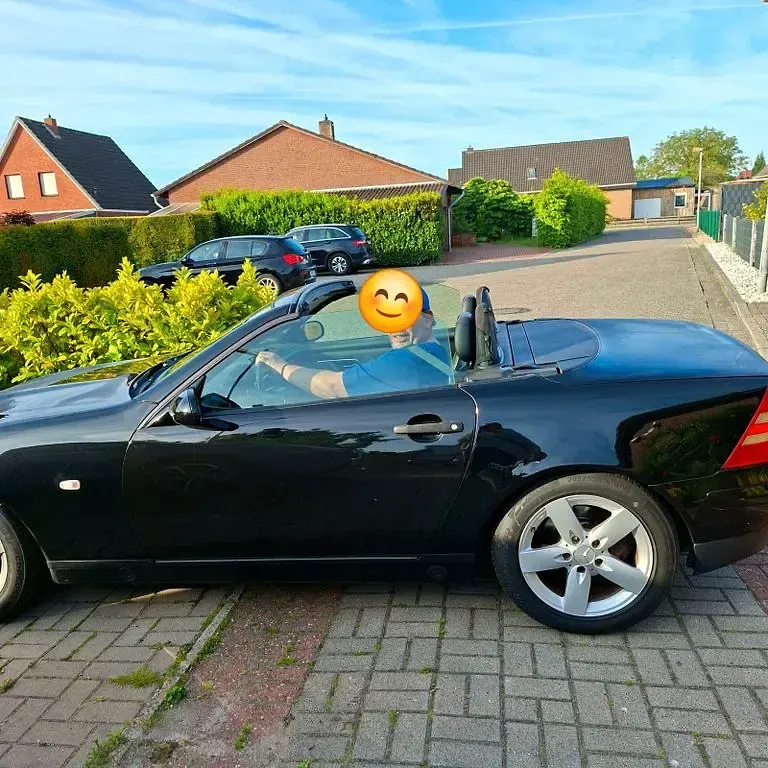 Gebraucht Mercedes 200 136 PS (100 kW) 2000 Schwarz Cabrio