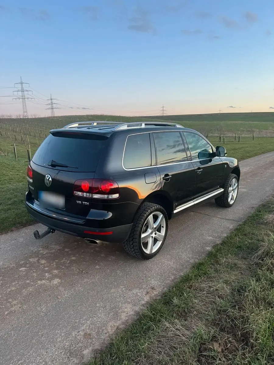 Gebraucht VW Touareg Individual 2007 Schwarz SUV
