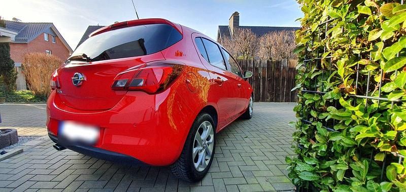 Gebraucht Opel Corsa 90 PS (66 kW) 2017 Rot Kleinwagen
