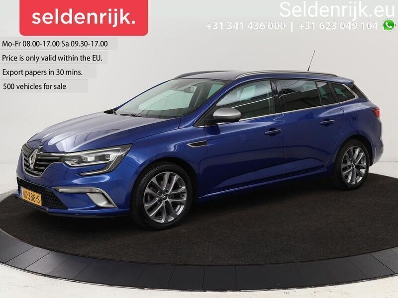 Blau Gebraucht 2017 Renault Mégane GT Line GT-Line Kombi | 10.400 € (Fairer Preis) - Bild 1/4