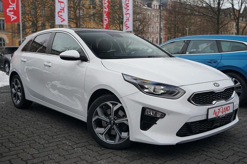 Gebraucht Kia Ceed Platinum Edition 140 PS (102 kW) 2019 Weiß Kleinwagen