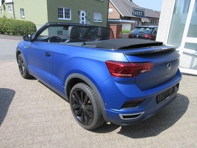 Gebraucht VW T-Roc Cabriolet Edition 150 PS (110 kW) 2021 Blau Cabrio