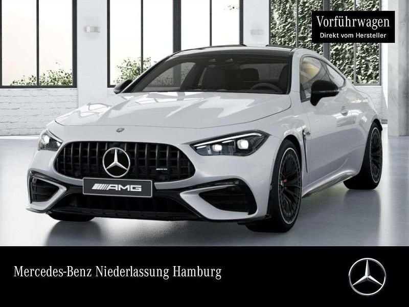 Weiß Gebraucht 2024 Mercedes CLE53 AMG Night Coupé | 95.900 € - Bild 1/4