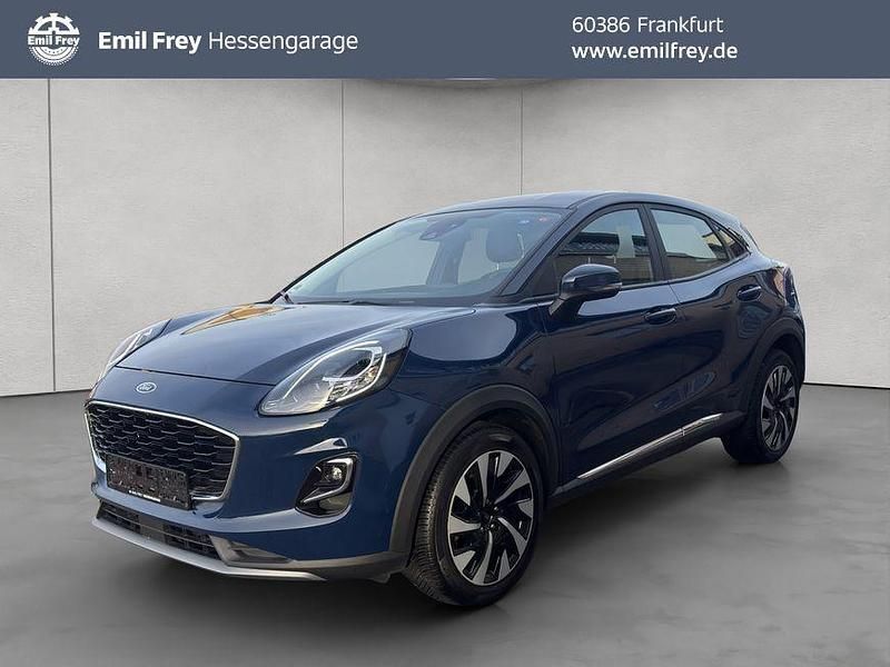 Blau Gebraucht 2022 Ford Puma Titanium SUV | 16.950 € (Guter Preis) - Bild 1/4