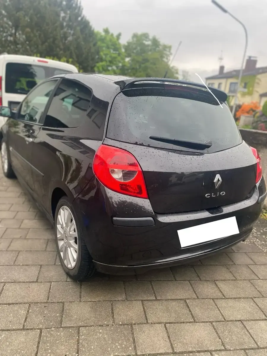 Gebraucht Renault Clio III 75 PS (55 kW) 2008 Schwarz Kleinwagen