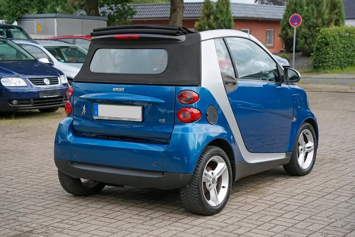 Gebraucht Smart ForTwo Cabrio 45 PS (33 kW) 2009 Blau Cabrio