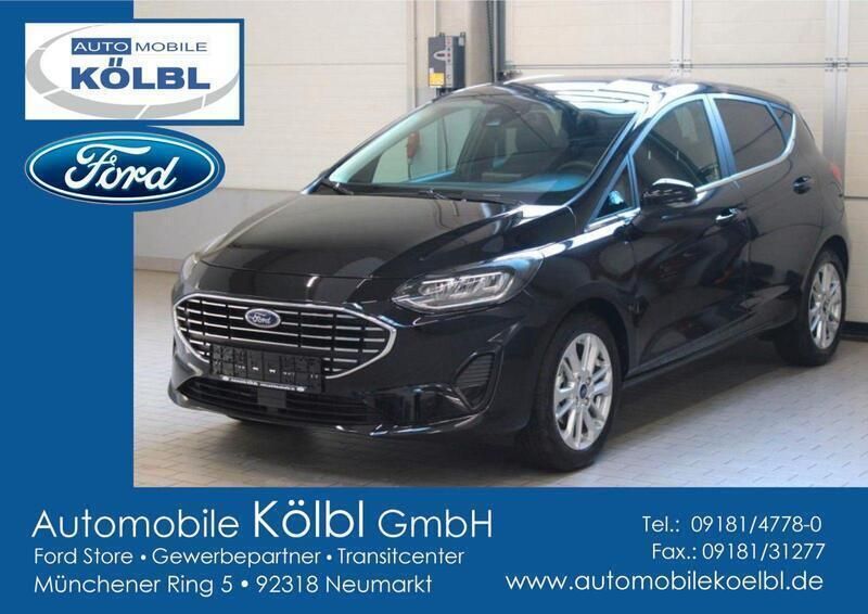 Schwarz Gebraucht 2023 Ford Fiesta Titanium Kleinwagen | 20.680 € (Fairer Preis) - Bild 1/4