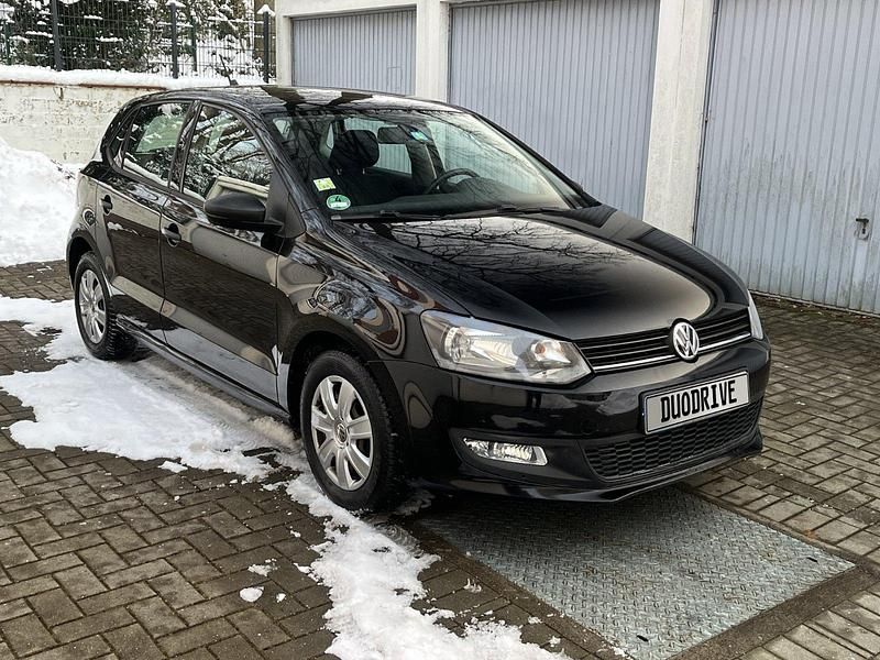 Gebraucht VW Polo 69 PS (50 kW) 2010 Schwarz Kleinwagen
