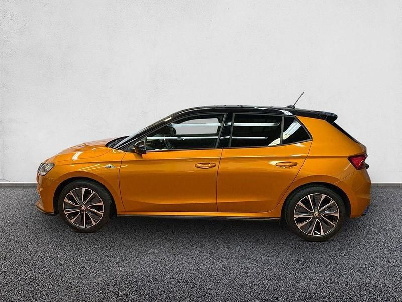 Gebraucht Skoda Fabia Monte Carlo 150 PS (110 kW) 2023 Phoenix orange metallic Limousine