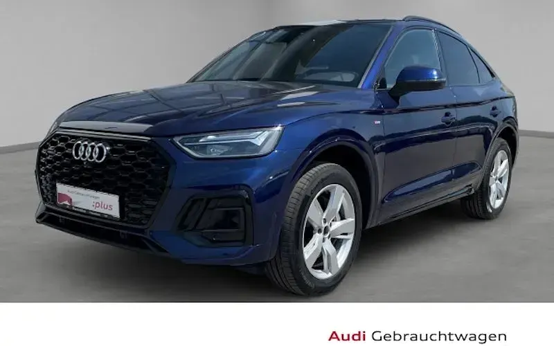 Gebraucht Audi Q5 Sportback S-Line 286 PS (210 kW) 2022 Blau SUV
