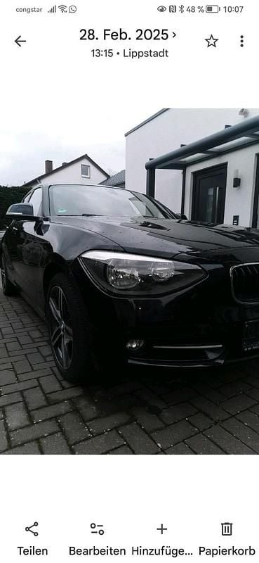 Gebraucht BMW 118 170 PS (125 kW) 2014 Schwarz Kleinwagen