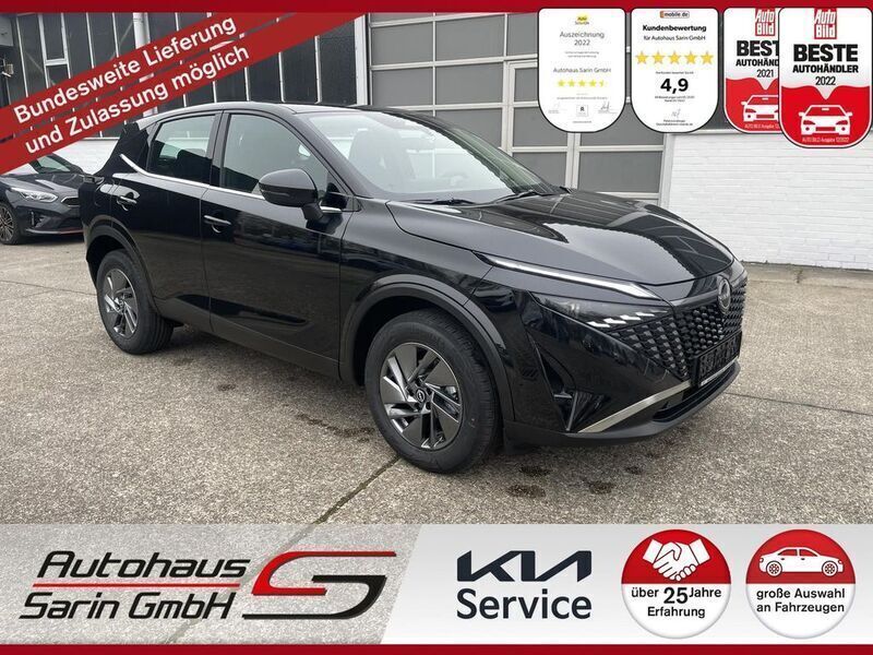 Schwarz Neu 2024 Nissan Qashqai Acenta SUV | 26.999 € (Superpreis) - Bild 1/4