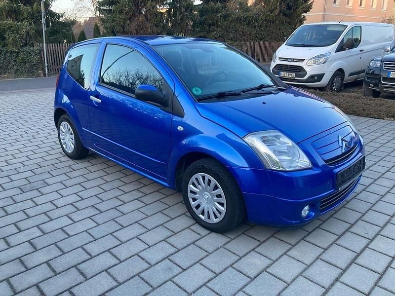 Gebraucht Citroën C2 Advance 60 PS (44 kW) 2007 Blau Kleinwagen