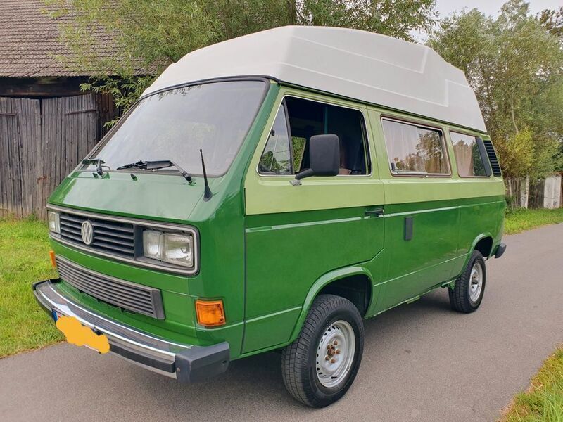 Grün Gebraucht 1989 VW T3 Van | 25.950 € - Bild 1/4