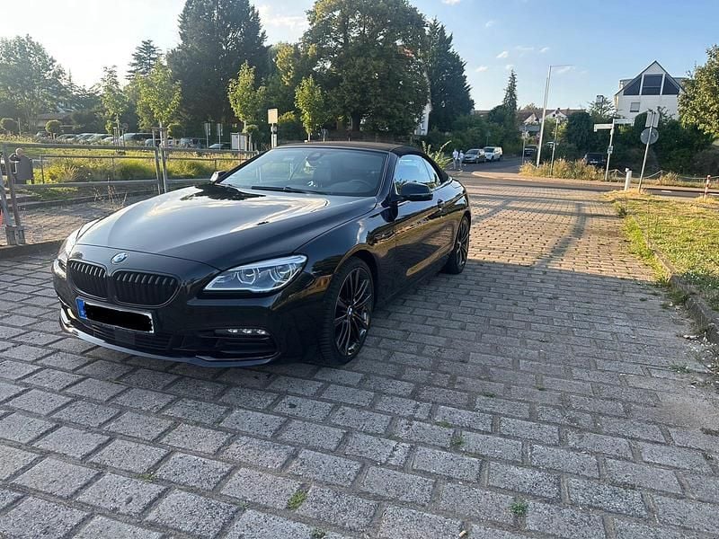 Schwarz Gebraucht 2015 BMW 640 Cabriolet Cabrio | 29.900 € (Fairer Preis) - Bild 1/4