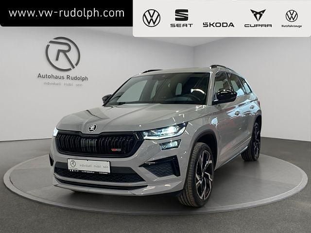 Grau Gebraucht 2022 Skoda Kodiaq RS SUV | 40.879 € (Fairer Preis) - Bild 1/4