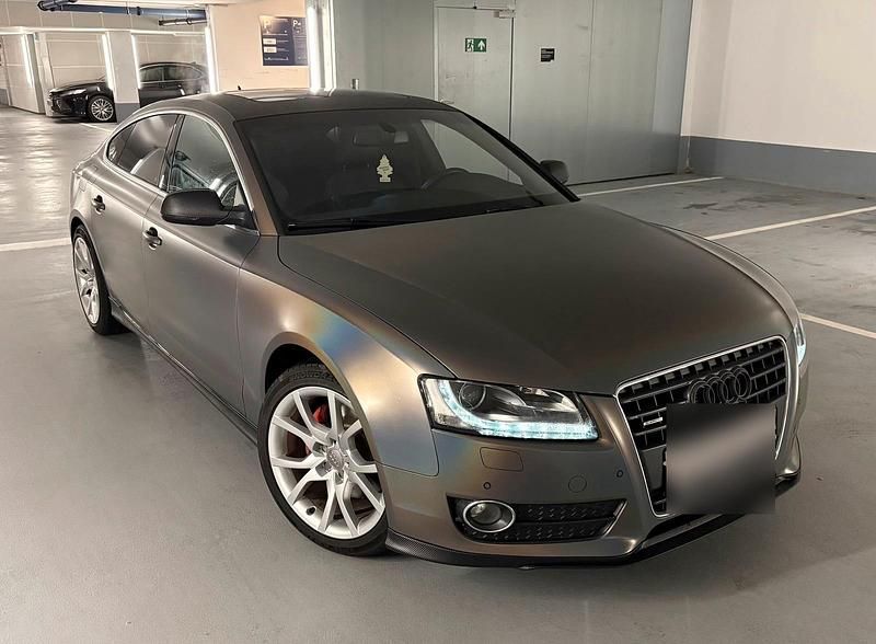 Schwarz Gebraucht 2010 Audi A5 Sportback S-Line Kleinwagen | 9.999 € (Fairer Preis) - Bild 1/4