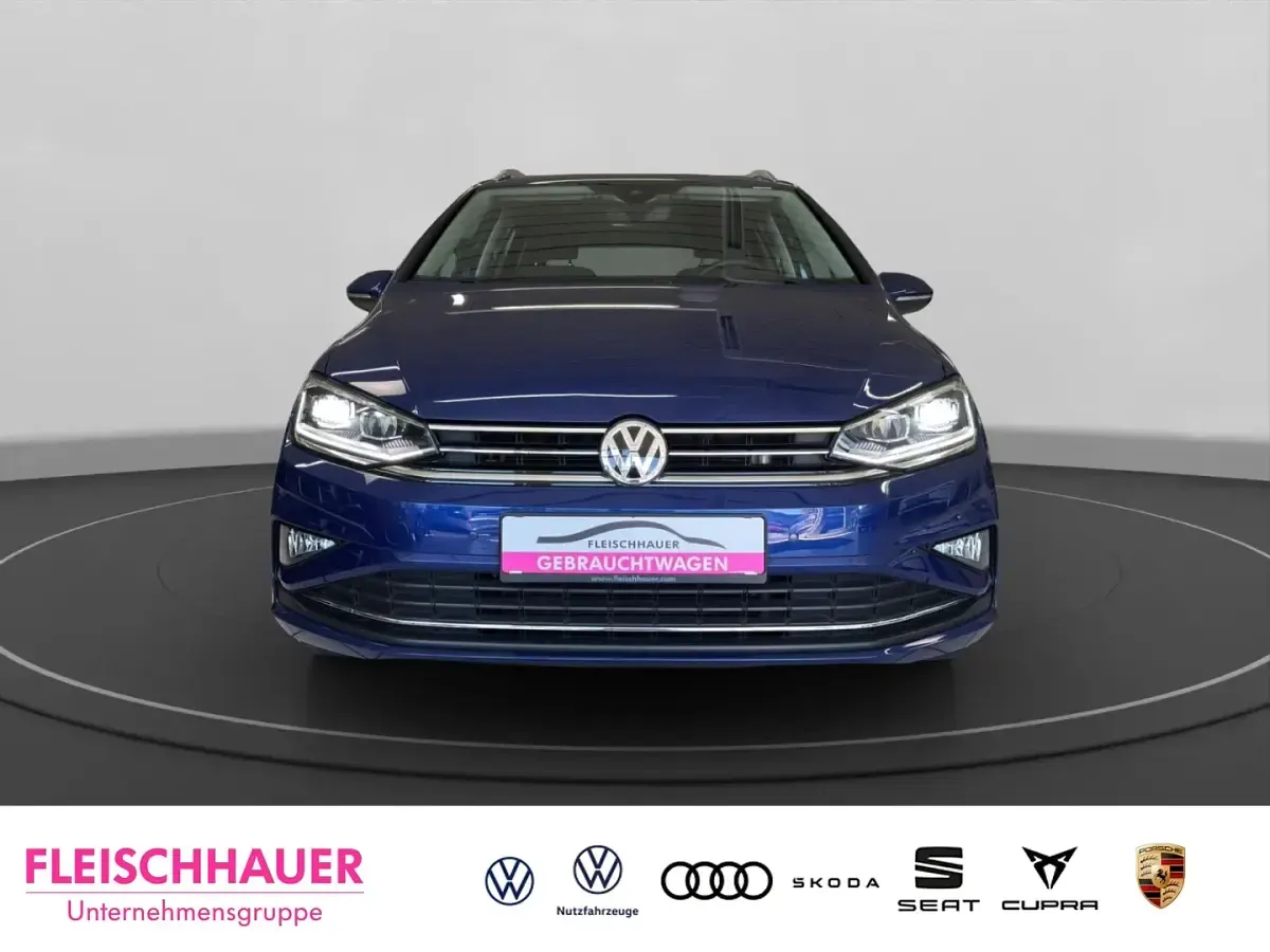 Gebraucht VW Golf Plus Cross Join 131 PS (96 kW) 2018 Blau Van / Kleinbus