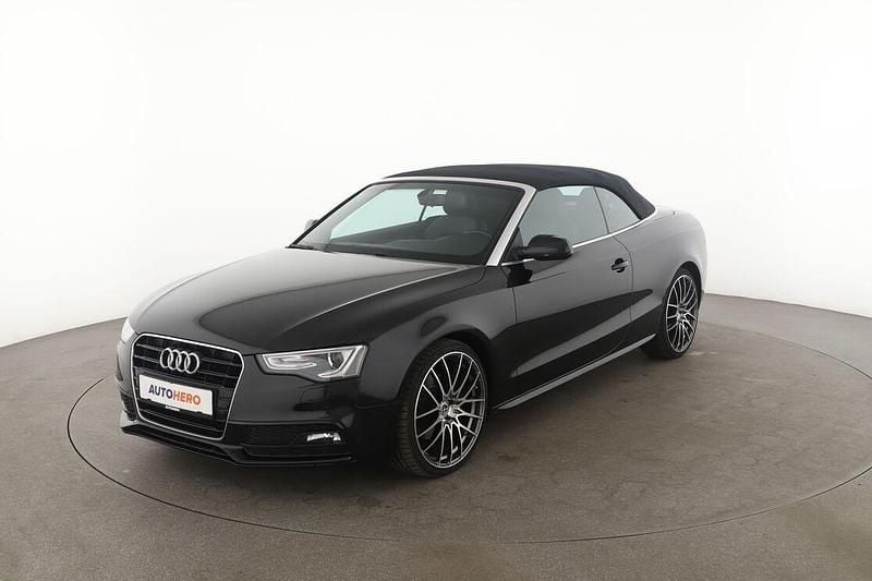 Schwarz Gebraucht 2015 Audi A5 Cabriolet S-Line Cabrio | 18.510 € (Fairer Preis) - Bild 1/3