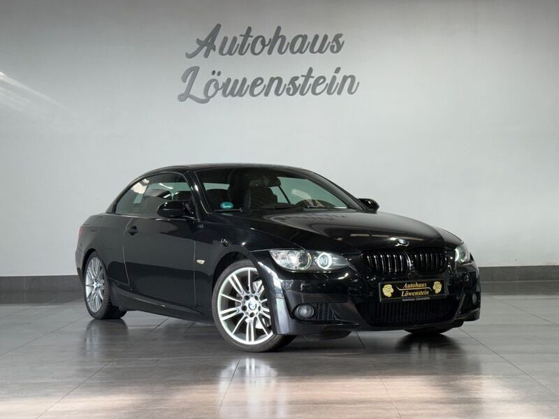 Black sapphire metallic Gebraucht 2009 BMW 320 Cabriolet M Sport Cabrio | 13.480 € (Fairer Preis) - Bild 1/4
