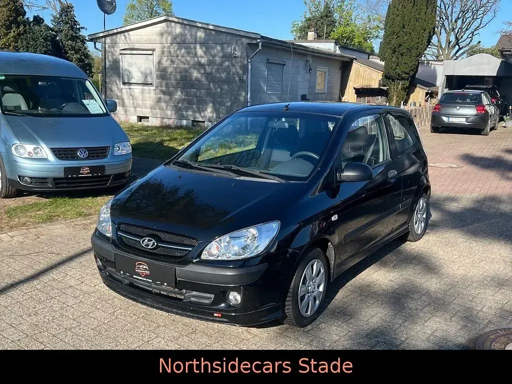 Gebraucht Hyundai Getz Basis 67 PS (49 kW) 2008 Schwarz Kleinwagen