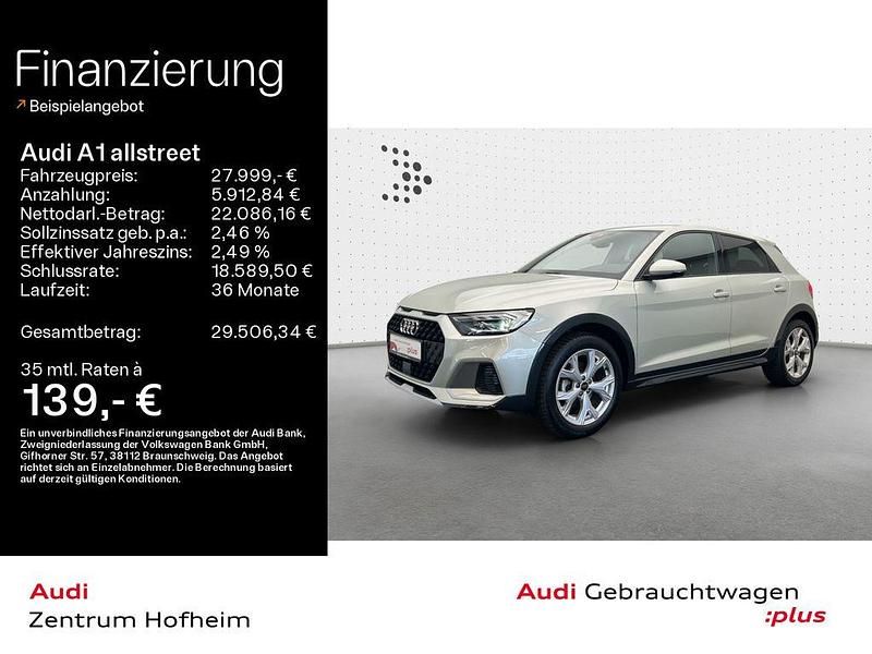 Tausilber metallic Gebraucht 2024 Audi A1 Basis Kleinwagen | 27.999 € (Fairer Preis) - Bild 1/4