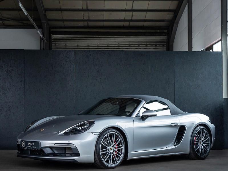 Silber Gebraucht 2022 Porsche 718 Boxster Cabrio | 87.500 € (Guter Preis) - Bild 1/4