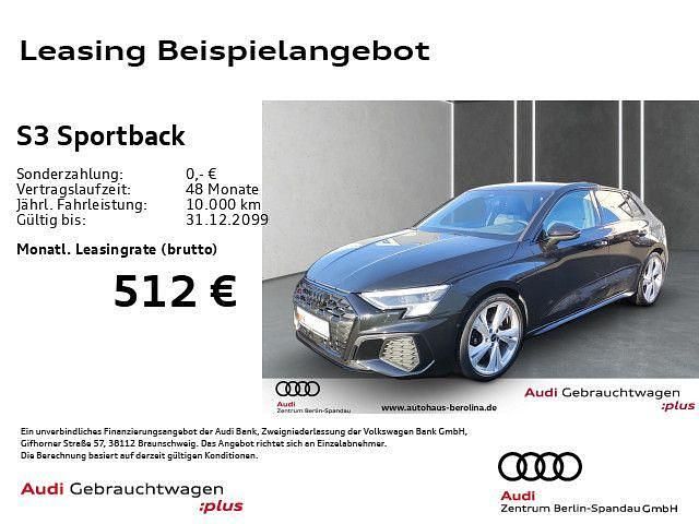 Schwarz Gebraucht 2024 Audi S3 Ambiente Limousine | 43.930 € (Fairer Preis) - Bild 1/4