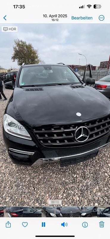 Gebraucht Mercedes ML350 259 PS (190 kW) 2012 Schwarz SUV