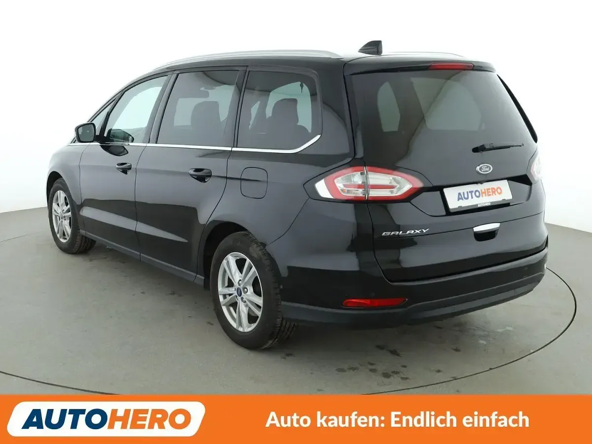 Gebraucht Ford Galaxy Titanium 150 PS (110 kW) 2021 Schwarz Van / Kleinbus