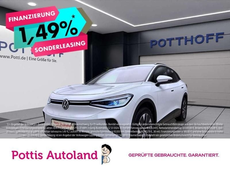 Weiss Gebraucht 2025 VW ID.4 Pure SUV | 32.777 € (Fairer Preis) - Bild 1/4