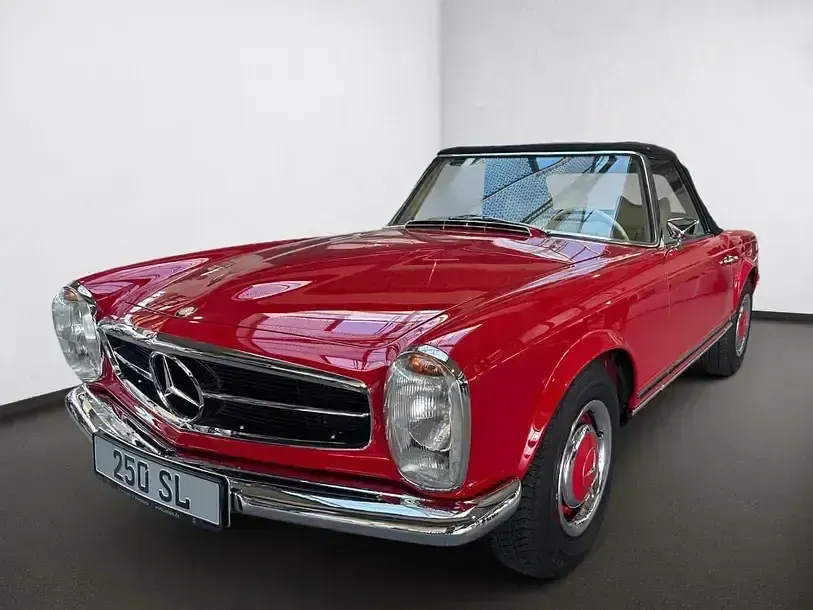 Gebraucht Mercedes W113 150 PS (110 kW) 1968 Rot Cabrio