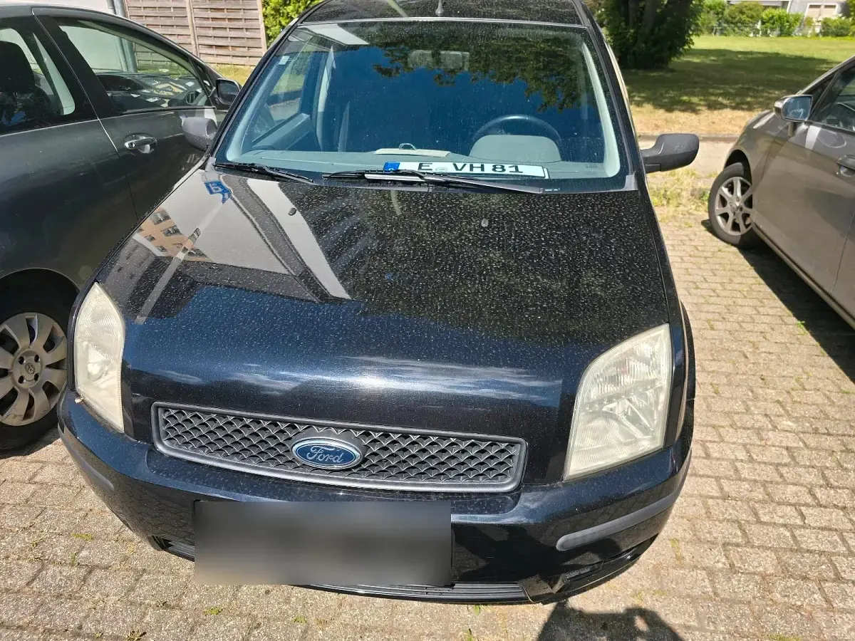 Gebraucht Ford Fusion 80 PS (58 kW) 2003 Schwarz Kleinwagen
