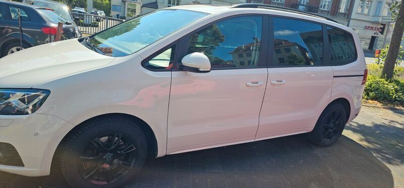 Gebraucht Seat Alhambra Style 150 PS (110 kW) 2013 Weiß Van / Kleinbus