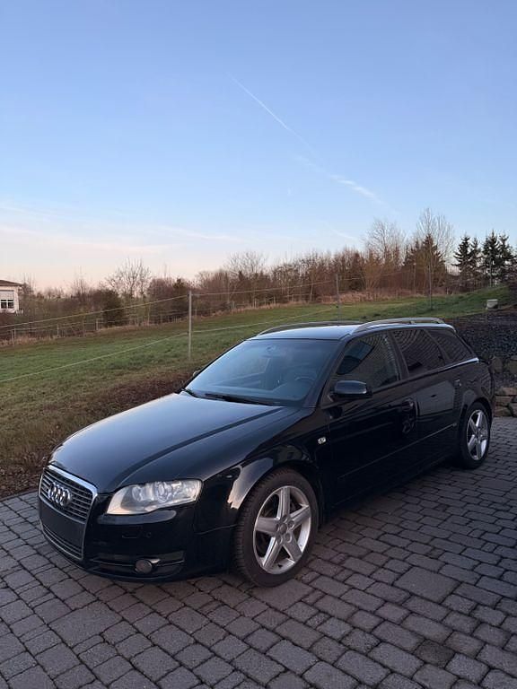 Schwarz Gebraucht 2007 Audi A4 S-Line Kombi | 3.950 € (Guter Preis) - Bild 1/4