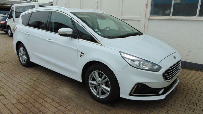 Gebraucht Ford S-MAX S 150 PS (110 kW) 2020 Weiß Van / Kleinbus