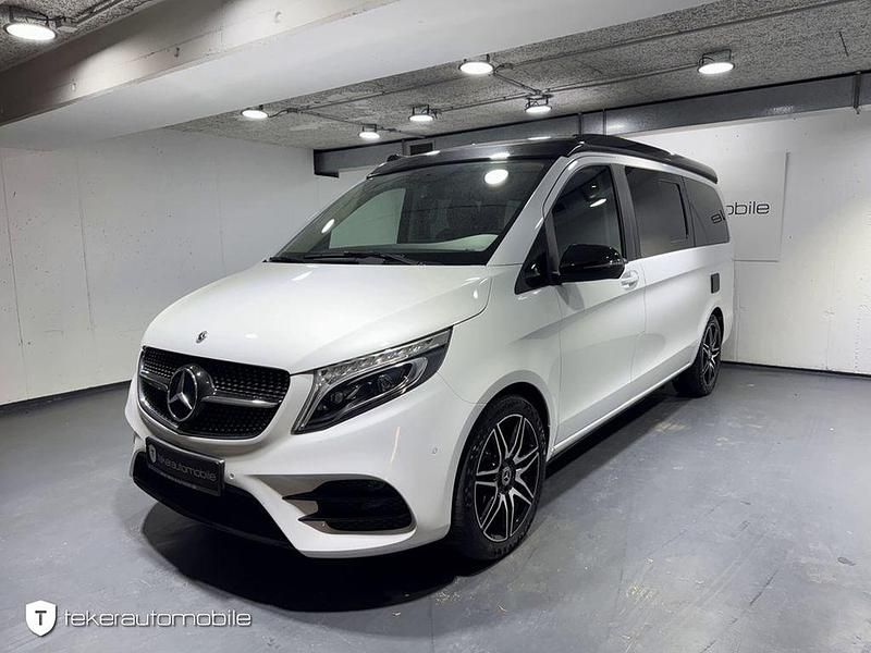 Bergkristallweiß Gebraucht 2022 Mercedes V220 Marco Polo Van / Kleinbus | 57.990 € (Teuer) - Bild 1/4