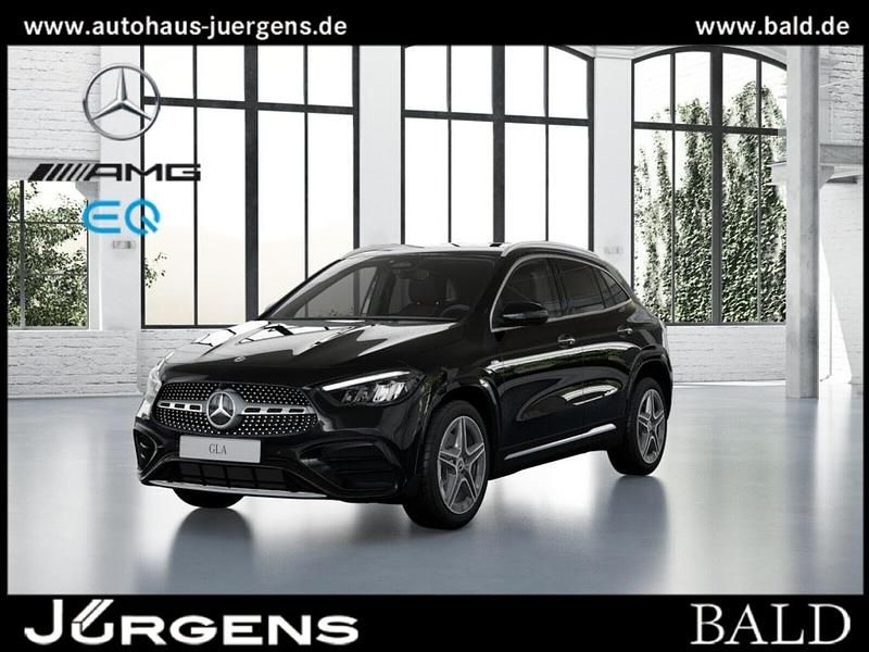 Schwarz kosmosschwarz metallic Gebraucht 2025 Mercedes GLA250 AMG SUV | 45.770 € (Fairer Preis) - Bild 1/4