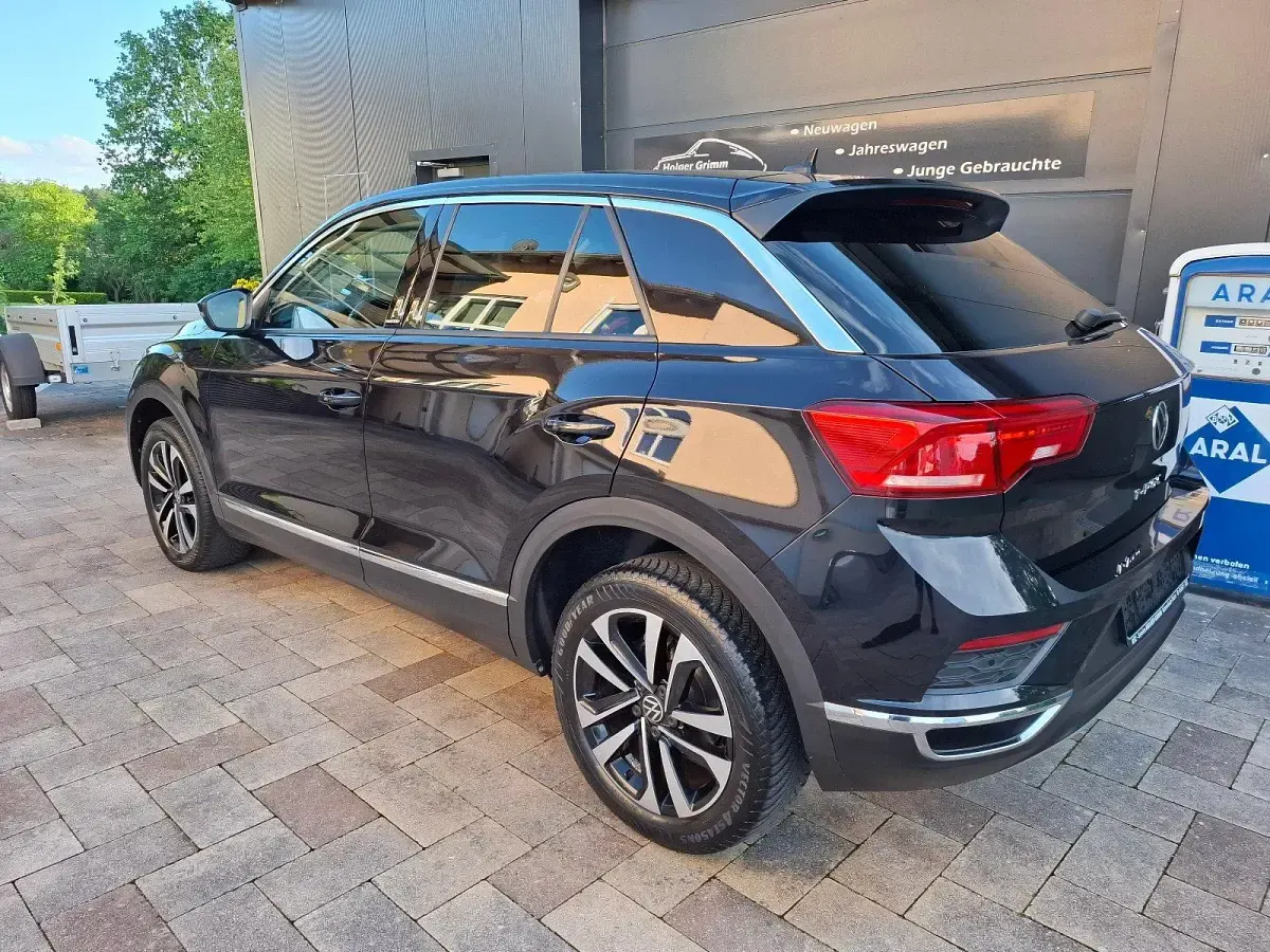 Gebraucht VW T-Roc United 150 PS (110 kW) 2021 Schwarz SUV