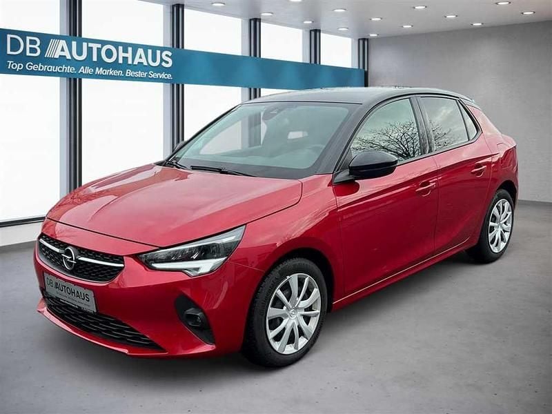 Rot Gebraucht 2022 Opel Corsa Edition Kleinwagen | 11.620 € (Superpreis) - Bild 1/4