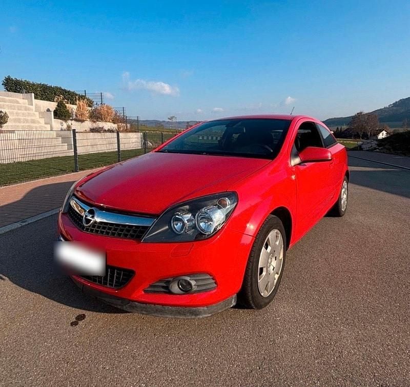 Gebraucht Opel Astra GTC 116 PS (85 kW) 2007 Rot Coupé