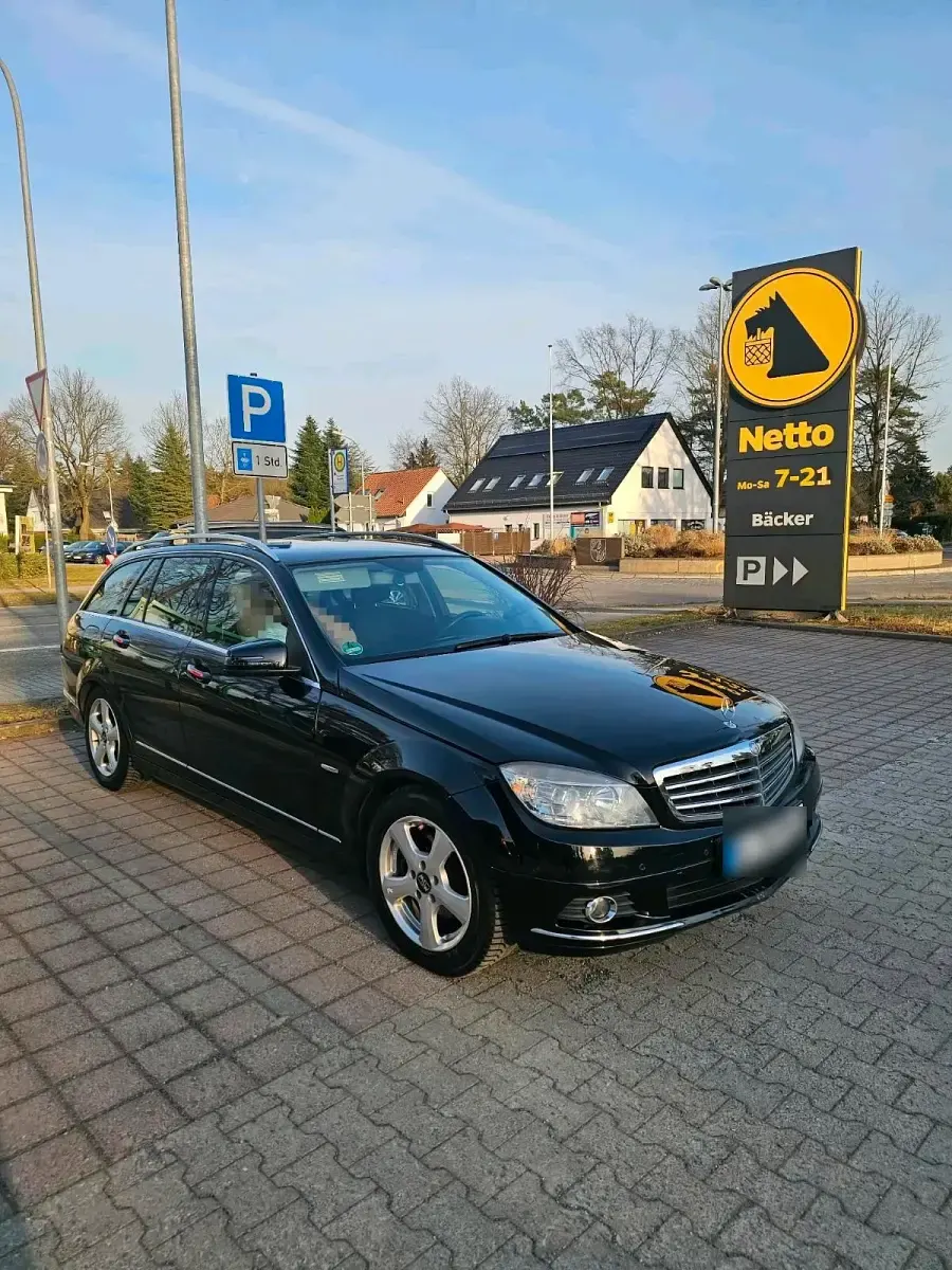 Gebraucht Mercedes C220 2009 Schwarz Kombi