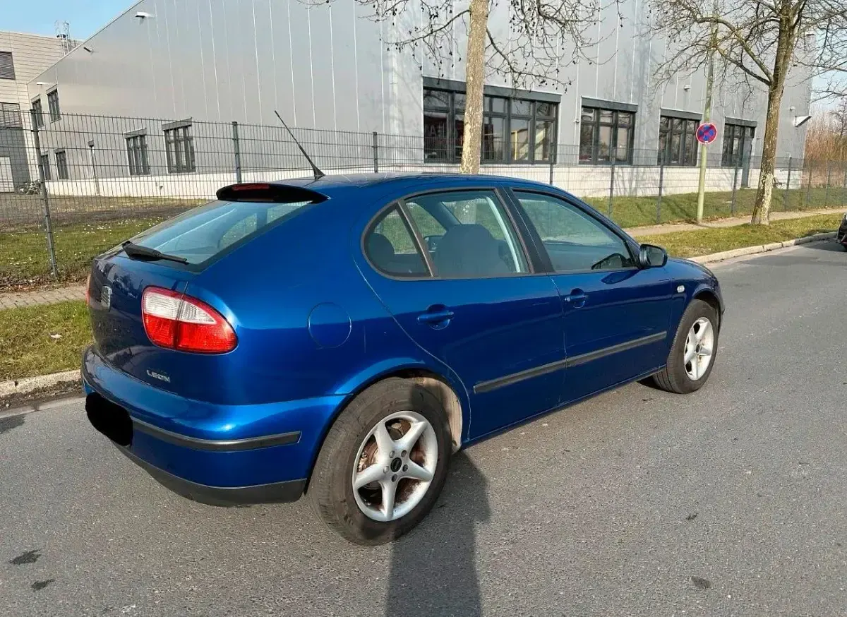 Gebraucht Seat Leon 101 PS (74 kW) 2001 Blau Kleinwagen