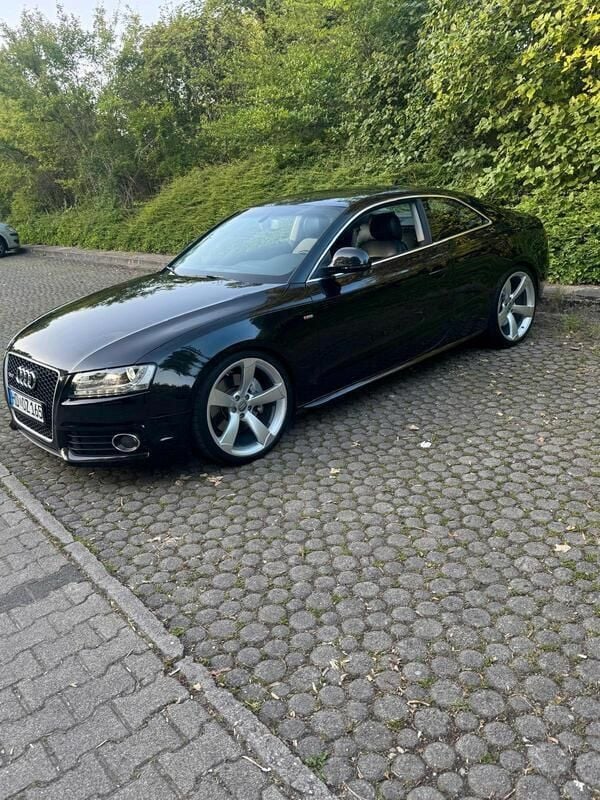 Schwarz Gebraucht 2007 Audi A5 S-Line Coupé | 7.800 € (Fairer Preis) - Bild 1/4