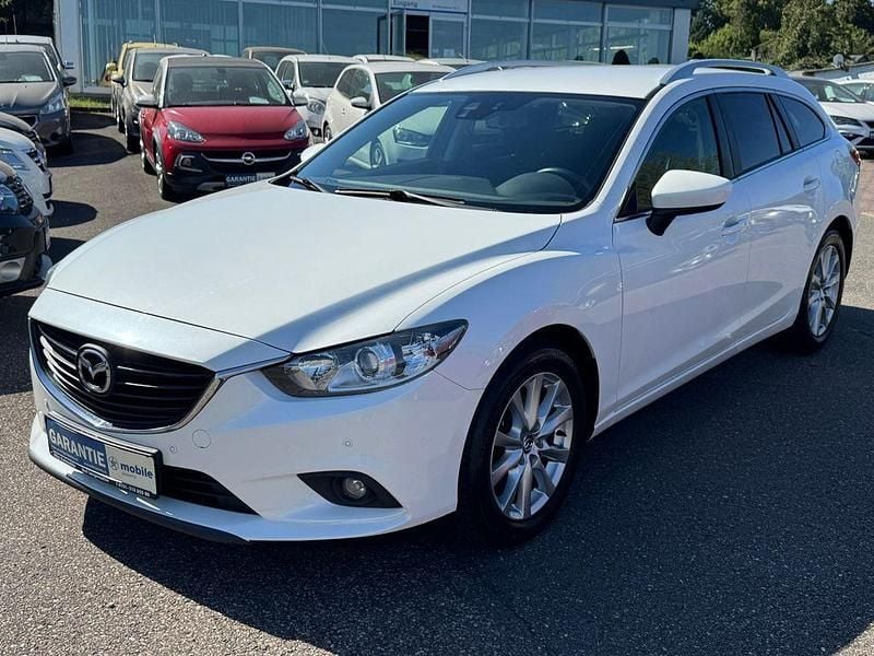 Gebraucht Mazda 6 Center-Line 150 PS (110 kW) 2015 Weiß Kombi
