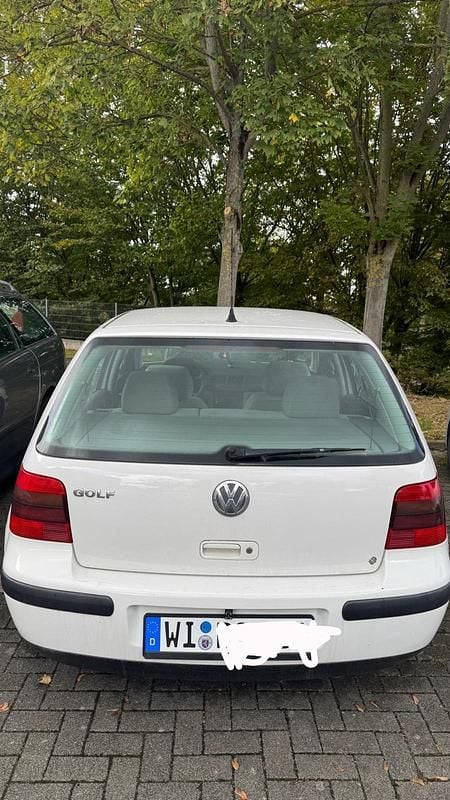 Gebraucht VW Golf IV 75 PS (55 kW) 1999 Weiß Kleinwagen